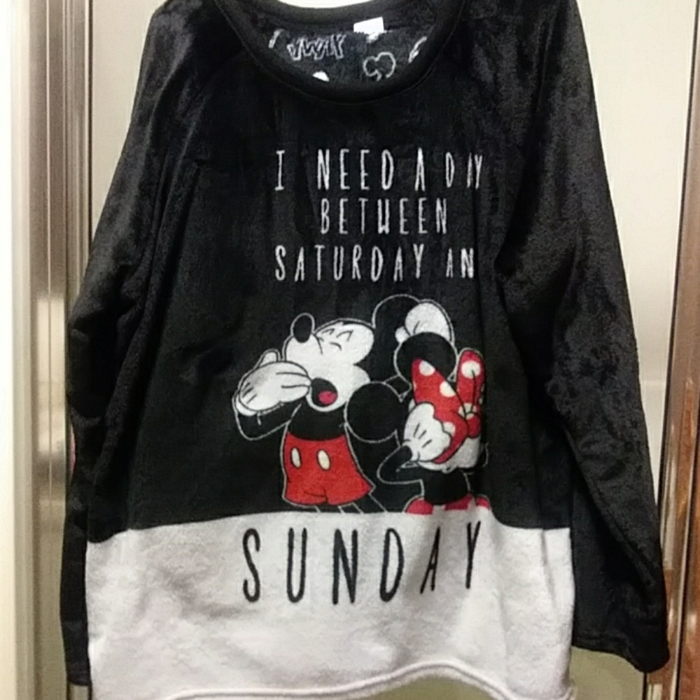 Disney Mickey mouse and Minnie mouse PJ's